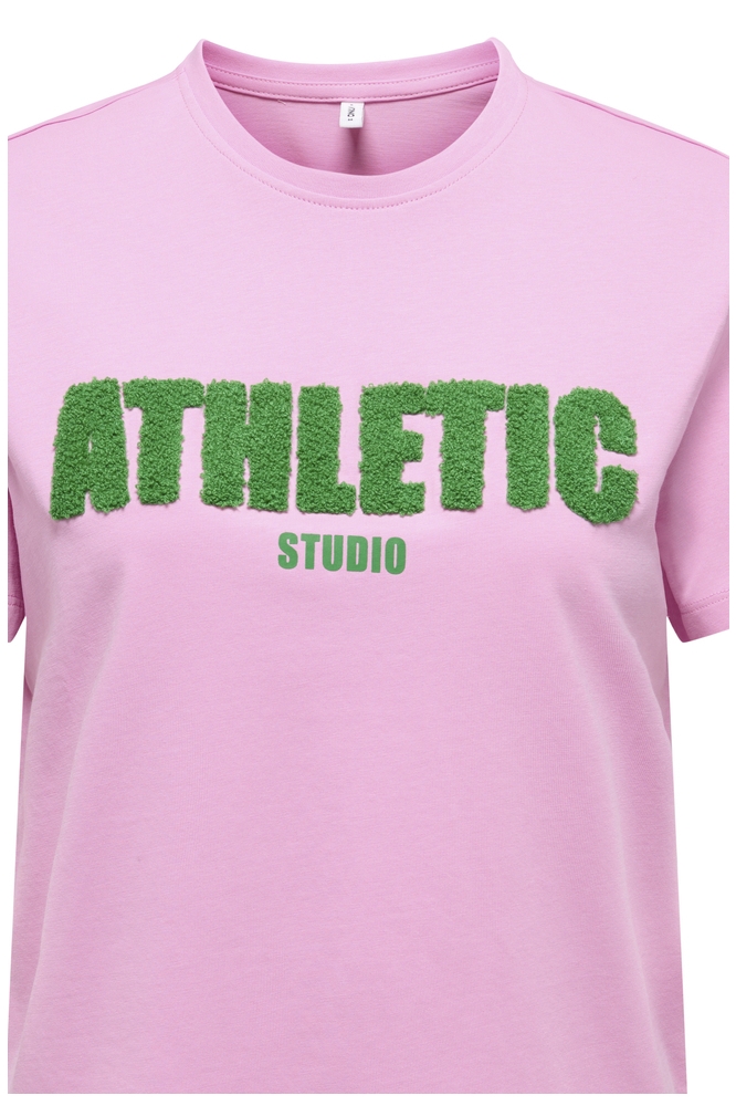 ONLTES LIFE REG S/S TOP CS JRS 15369093 LILAC CHIFFON/ATHLETIC
